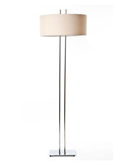 Lámpara de Pie Cromo 150 x 50 cm-0