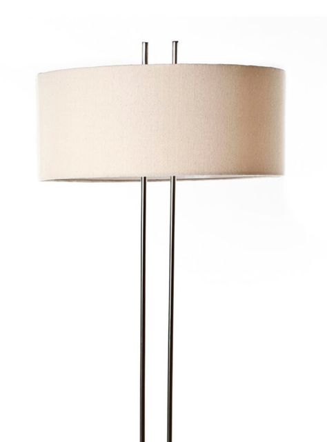 Lámpara de Pie Cromo 150 x 50 cm-1