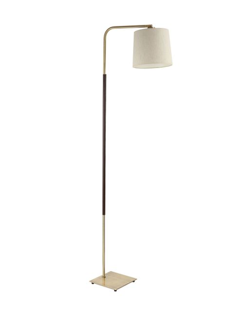 Lámpara de Pie Bronce 158 x 40 cm-0