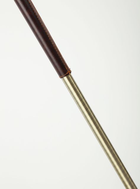 Lámpara de Pie Bronce 158 x 40 cm-1