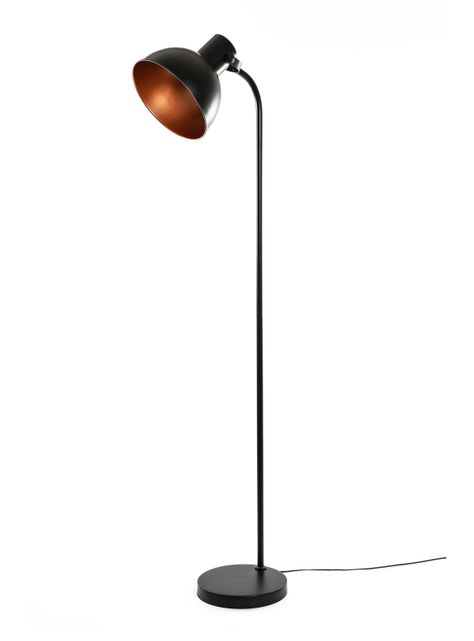 Lámpara de Pie Negro Diseño 3-1
