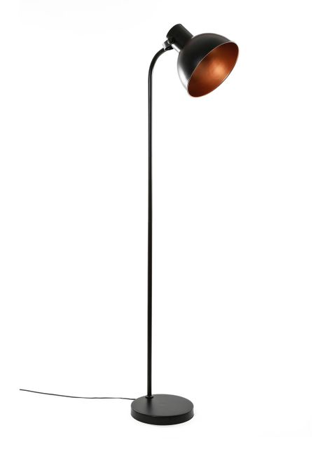 Lámpara de Pie Negro Diseño 3-0