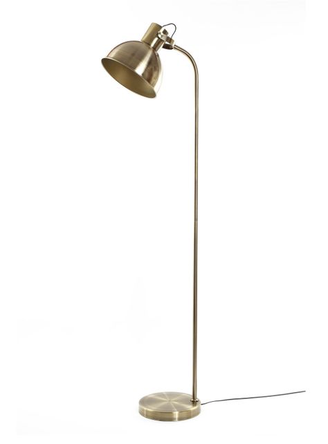 Lámpara de Pie Bronce 165 x 50 cm-1