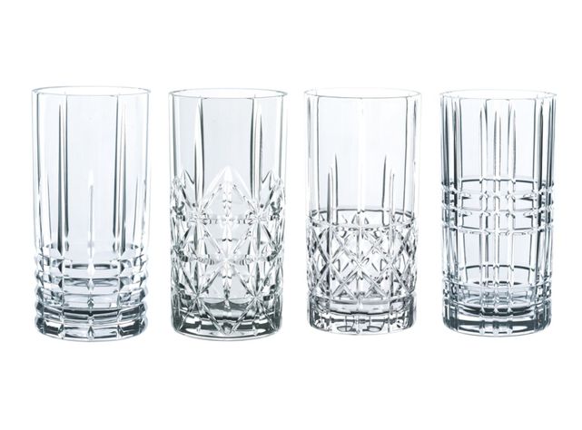 Set 4 Vasos Cristal Longdrink Highland 445 ml-0