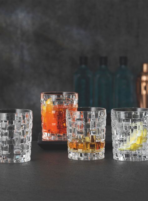 Set 4 Vasos Cristal Whisky Bossanova 330 ml-2