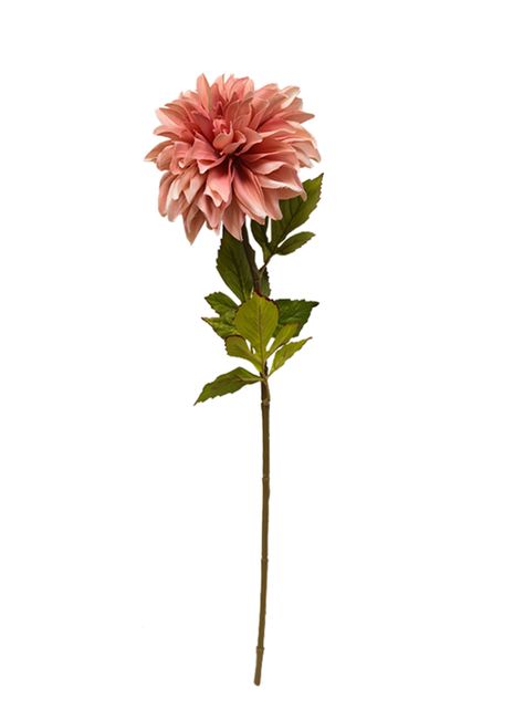 Flor Dalia Rosado 2 Piezas-1