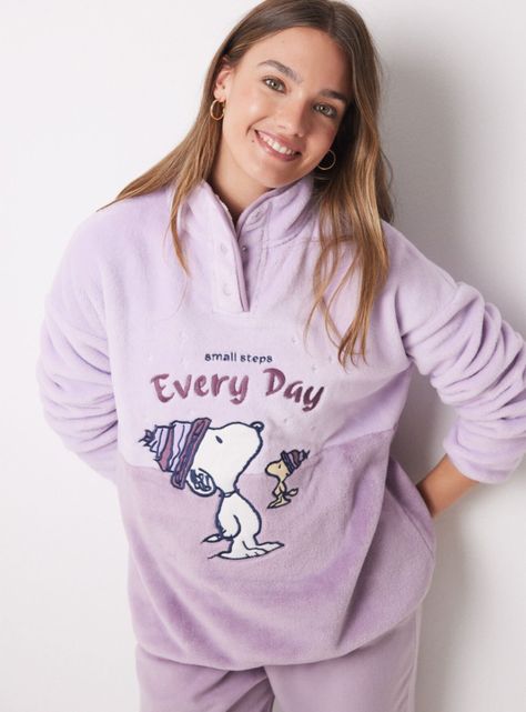 Pijama Largo Polar Snoopy Every Day-3