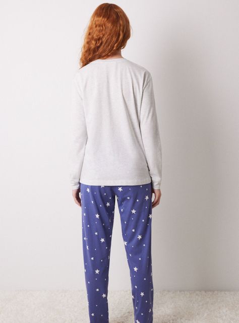 Pijama Largo Algodón Mickey Fantasy-1