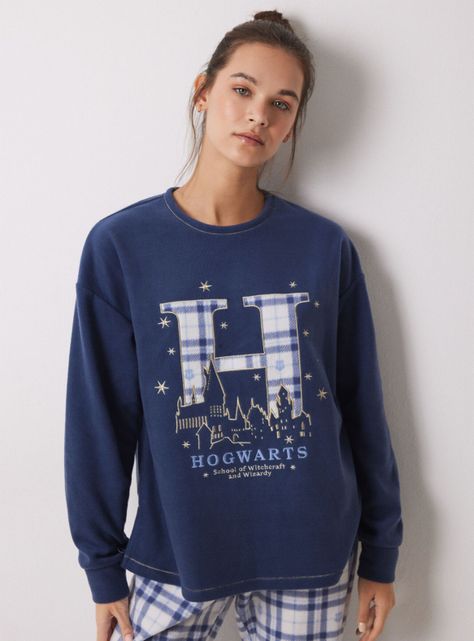 Pijama Polar Cuadros Harry Potter-2