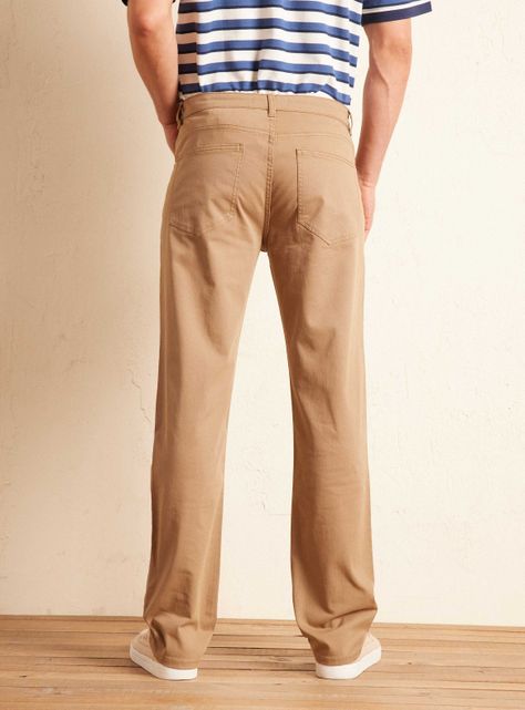 Pantalón 5 Pocket Casual Regular Fit-1