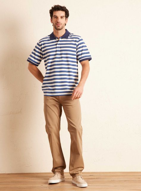 Pantalón 5 Pocket Casual Regular Fit-4