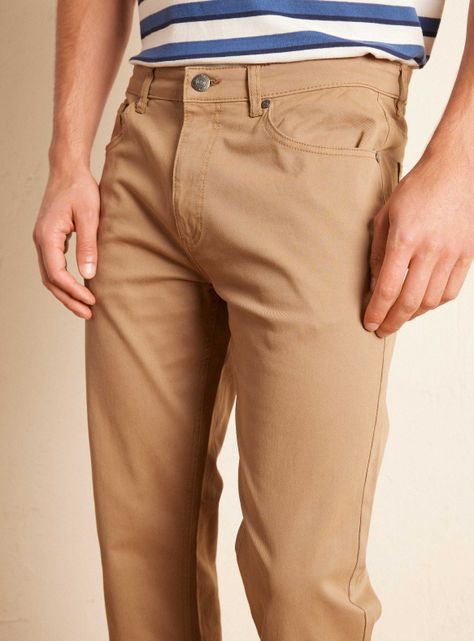 Pantalón 5 Pocket Casual Regular Fit-2