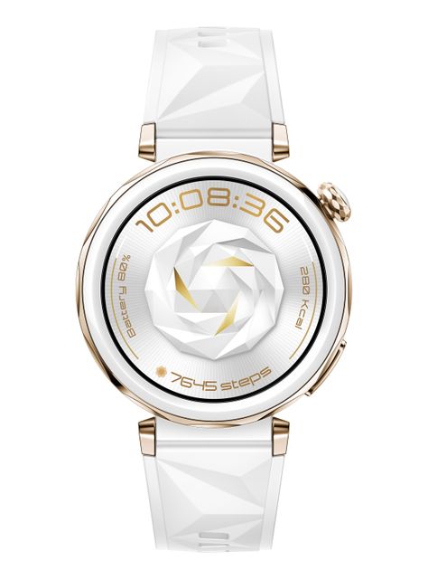 Smartwatch GT 5 Pro 41mm White Fluoroelastomer-1