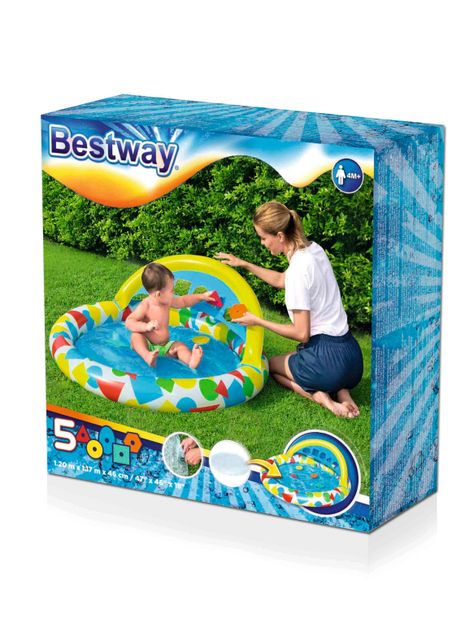 Parque Inflable AcuaticoSplash 120 x 117 x 46 cm-3
