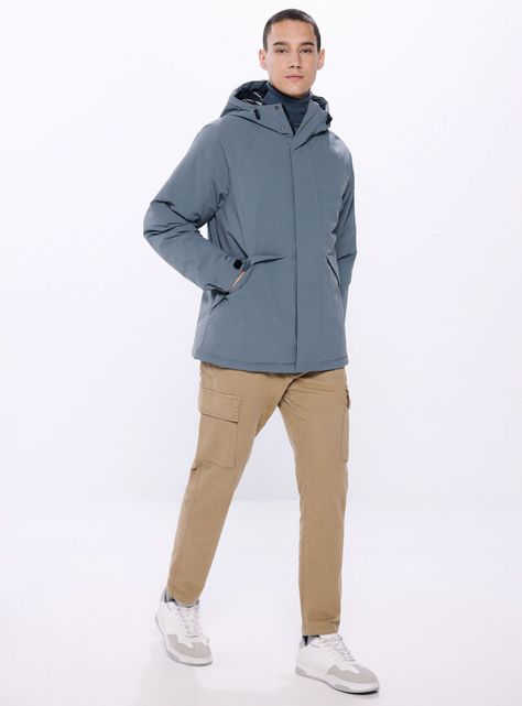 Parka Corta Acolchada Térmica-4