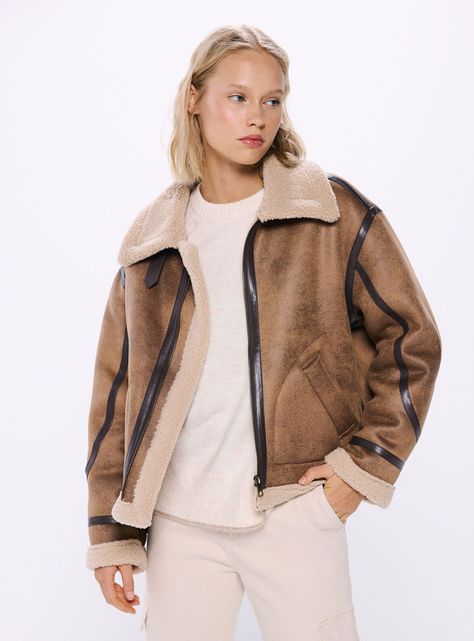 Chaqueta Doble Faz Contraste-0