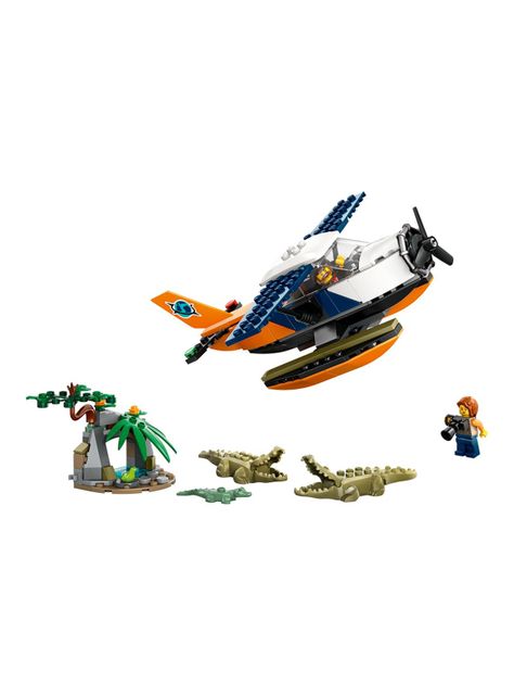 Lego Exploradores de La Jungla Hidroavión-1