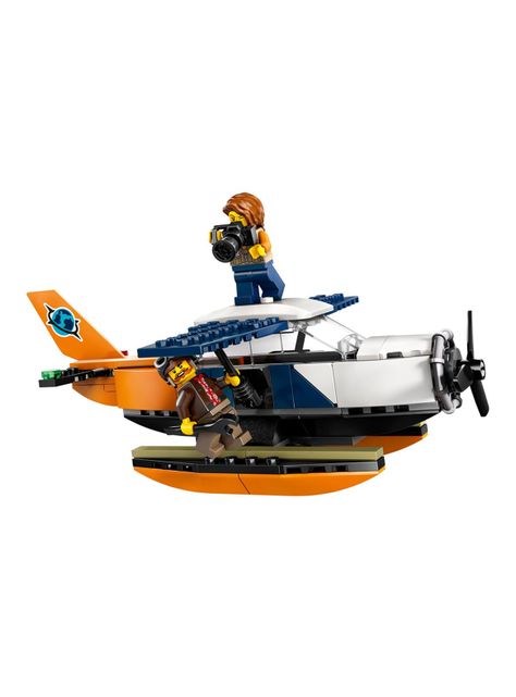 Lego Exploradores de La Jungla Hidroavión-3