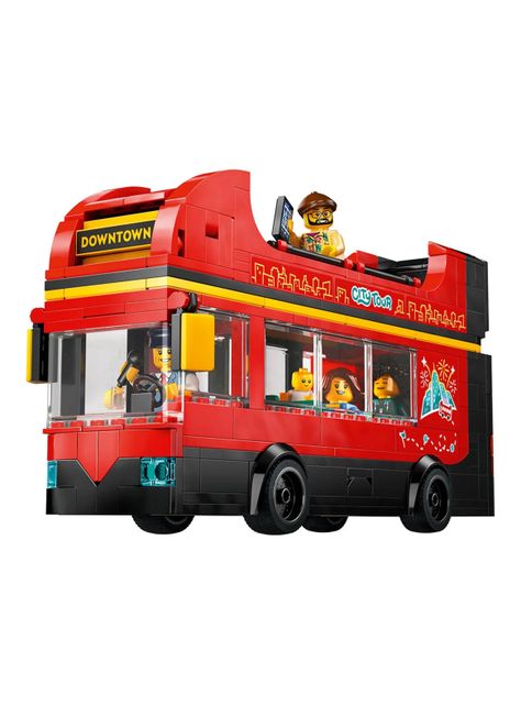 Lego Autobús Turístico Rojo de Dos Pisos-2