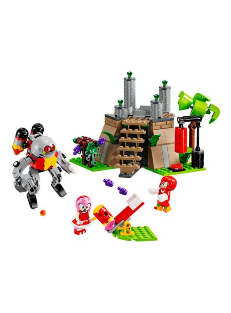 Lego Knuckles y el Santuario de la Master Emerald-1
