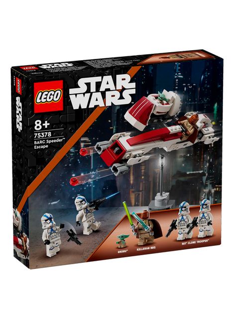 Lego Huida en Speeder Barc-0