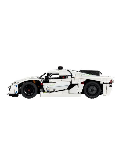 Lego Hiperauto Koenigsegg Jesko Absolut Blanco-2