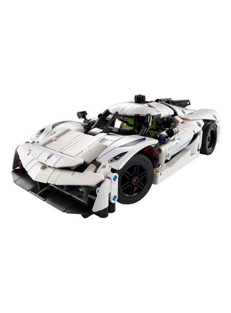 Lego Hiperauto Koenigsegg Jesko Absolut Blanco-1