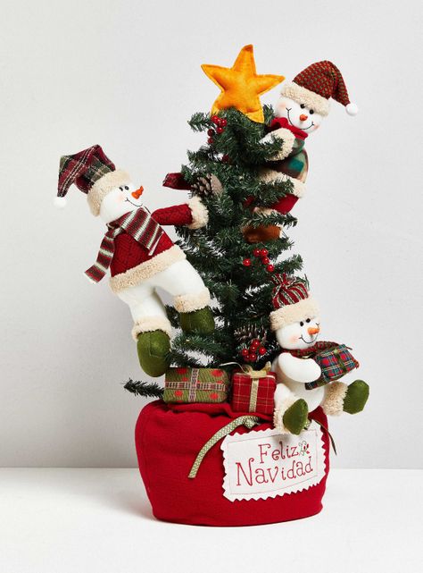 Muñeco Attimo 76 cm Snowman en Pino-1