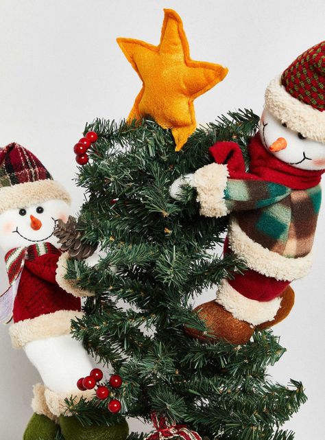 Muñeco Attimo 76 cm Snowman en Pino-2