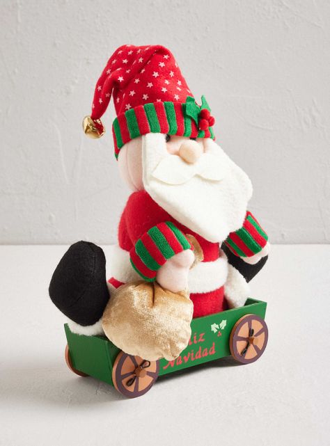 Muñeco de Navidad 32 cm Santa Sentado-2