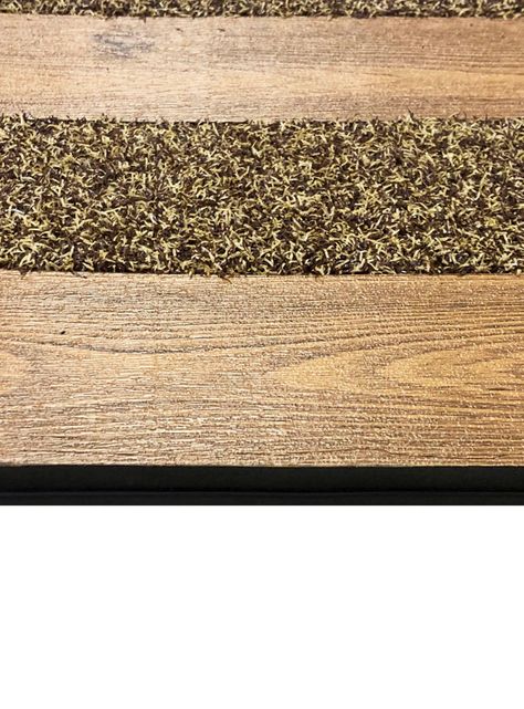 Limpiapies 46 x 76 cm DIB Rubber Wood Café-2