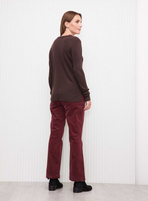 Sweater con Textura Frontal y Largo Hi-Low-5