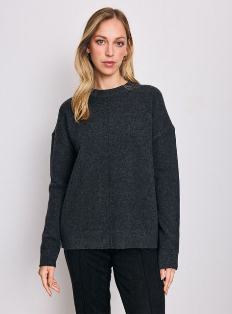 Sweater Corte Frontal-0