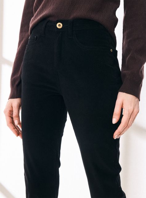 Pantalón de Cotelé Fino Slim Fit-2