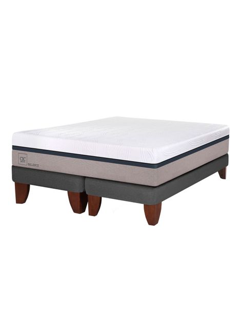 Cama Europea Balance 2 Plazas Base Dividida-0