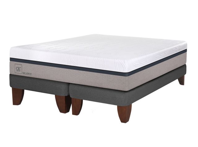 Cama Europea Balance King Base Dividida-0