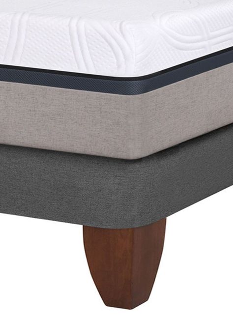 Cama Europea Balance 2 Plazas Base Dividida + Set Muebles Milán-2