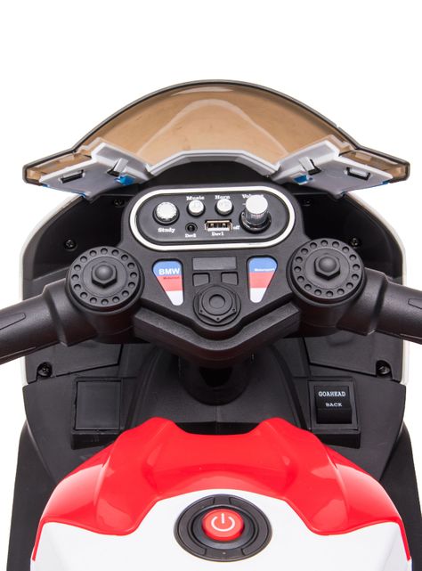 Moto BMW a Batería 12V HP4 Rojo-3