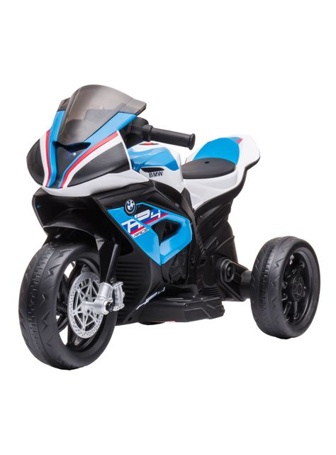 Moto BMW a Batería 12V HP4 Azul-0