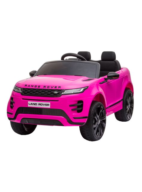 Auto a Batería Range Rover Evoque Rosado-0