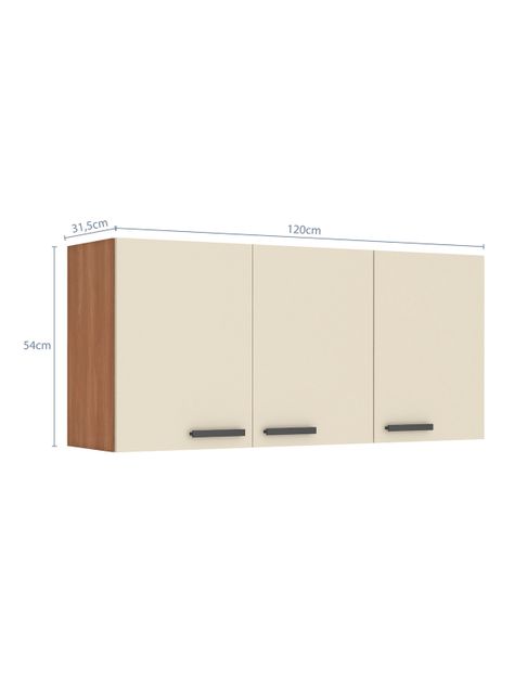 Mueble Aéreo Mia 120 cm-1