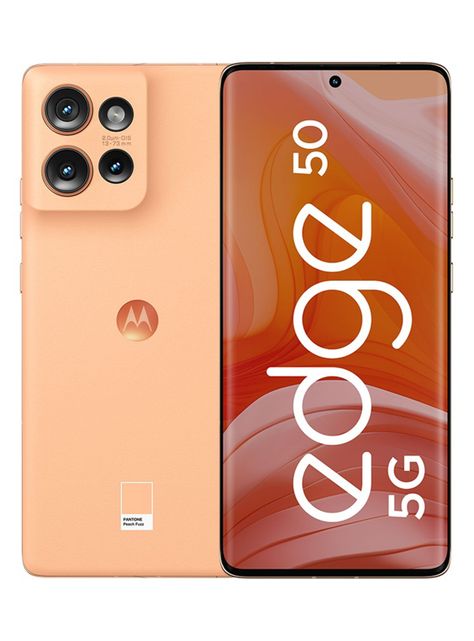 Smartphone Edge 50 256GB 6.7" Peach Fuzz Liberado-0