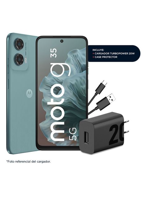 Smartphone G35 5G 128GB 6.7" Gris Liberado-1