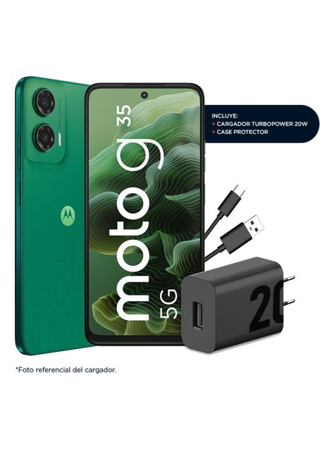 Smartphone G35 5G  128GB 6.7" Verde Liberado-1