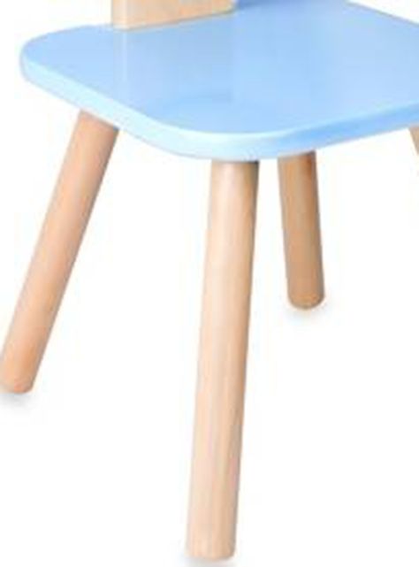 Silla Kidscool Madera Osito Azul-2