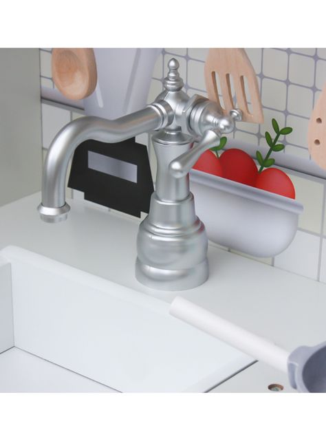 Juguete Mini Hogar Cocina Full Kitchen Blanca Kidscool-2