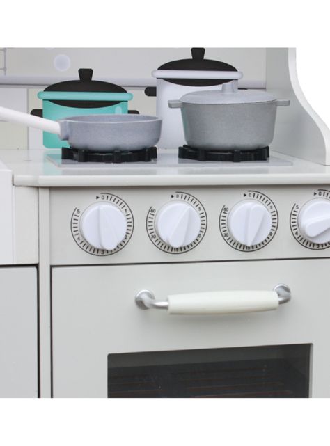 Juguete Mini Hogar Cocina Full Kitchen Blanca Kidscool-3