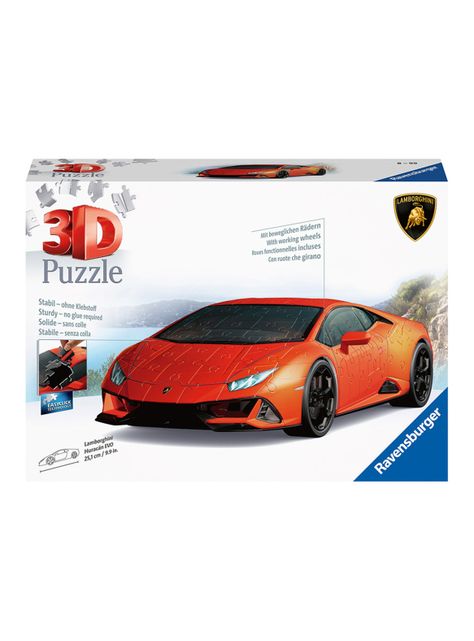 Ravensburger Puzzle 3D Lamborghini Huracán Evo Caramba-0