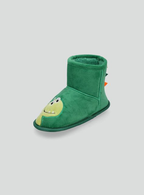Pantufla Estilo Botita Junior Unisex-2