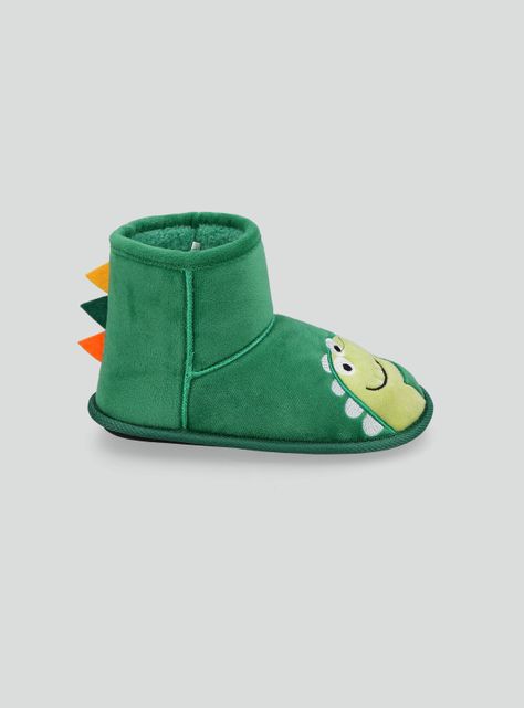 Pantufla Estilo Botita Junior Unisex-1